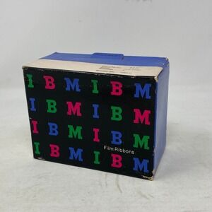Vintage IBM Film Ribbons Dark Brown 6 Pack Reorder No 1136177 Made in USA 1977